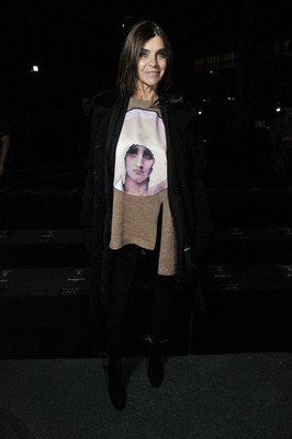Celebrities at Givenchy by Riccardo Tisci show